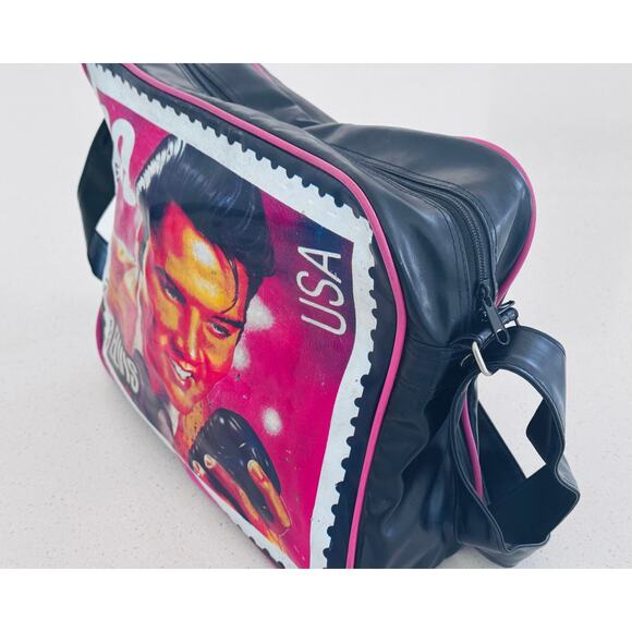Vintage Elvis Presley Messenger bag - Picture 2 of 4